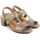 Topánky Žena Univerzálna športová obuv Maria Jaen Dámske sandále  500 zlatých Strieborná