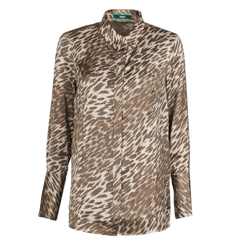 Oblečenie Žena Blúzky Guess VIVIAN Leopard