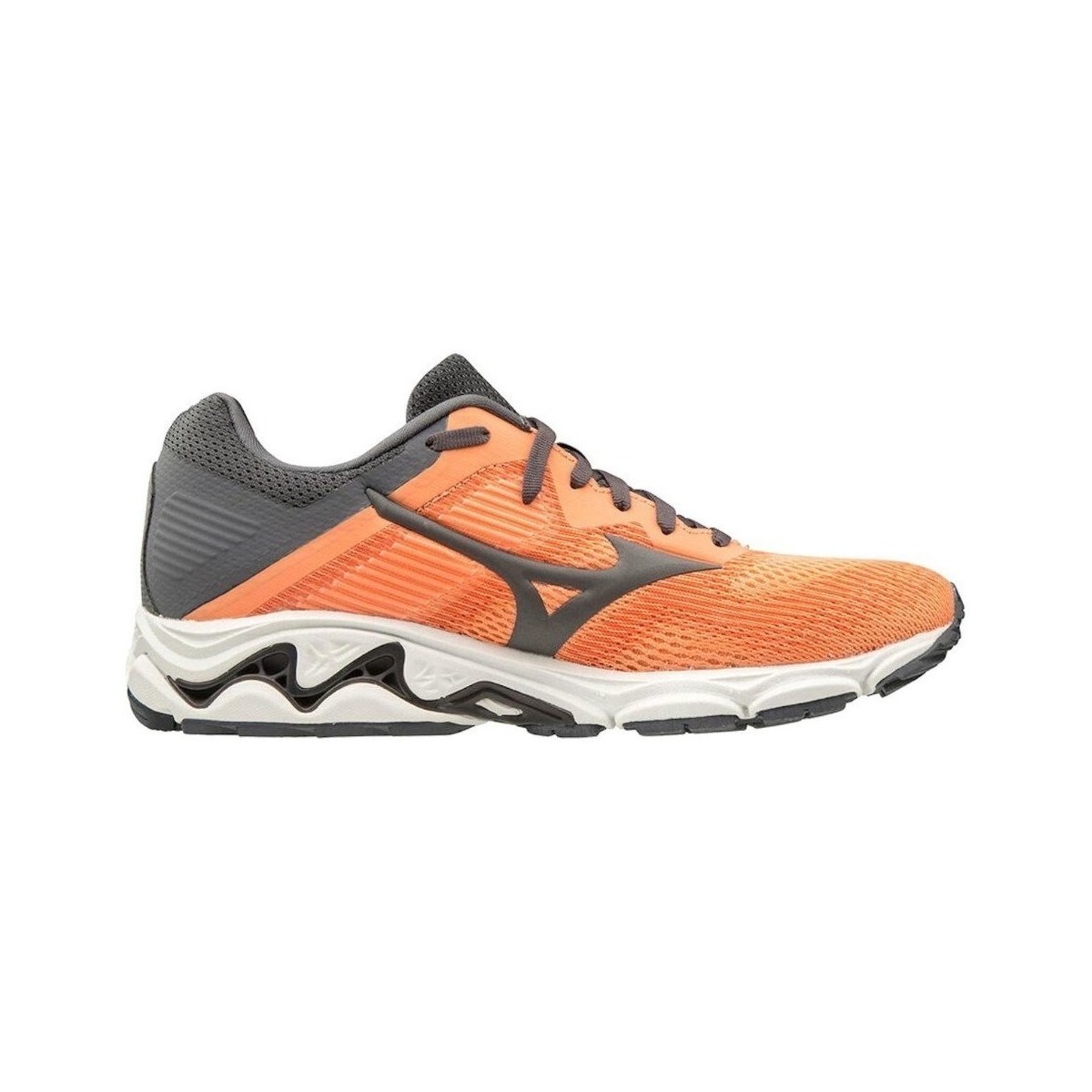 Topánky Žena Bežecká a trailová obuv Mizuno Wave Inspire 16 W Oranžová, Biela, Sivá