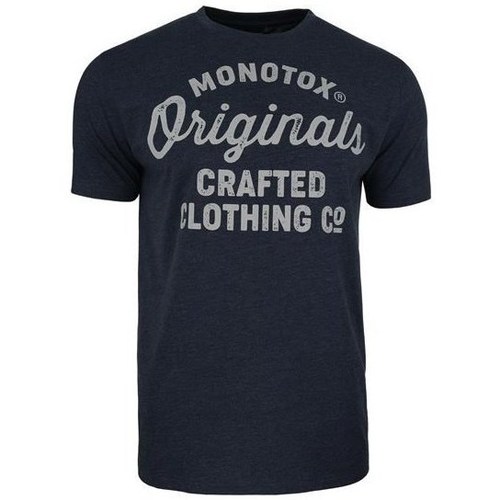 Oblečenie Muž Tričká s krátkym rukávom Monotox Originals Crafted Námornícka modrá
