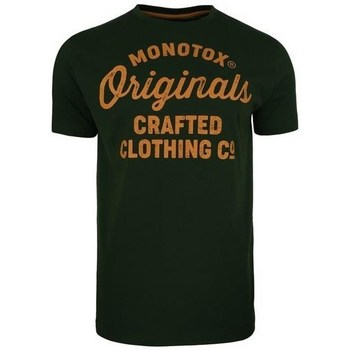 Oblečenie Muž Tričká s krátkym rukávom Monotox Originals Crafted Čierna