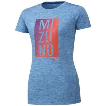 Oblečenie Žena Tričká s krátkym rukávom Mizuno Core Graphic Tee Modrá