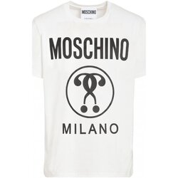 Oblečenie Muž Tričká s krátkym rukávom Moschino ZPA0706 Biela
