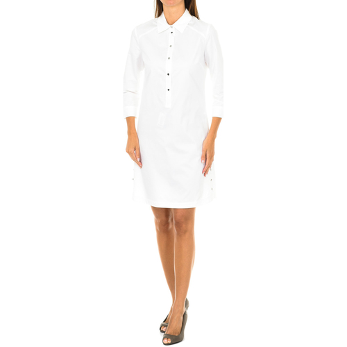 Oblečenie Žena Krátke šaty Emporio Armani C5A13-PC-10 Biela