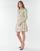 Oblečenie Žena Krátke šaty MICHAEL Michael Kors LUX MEDLN PINDOT DRS Béžová