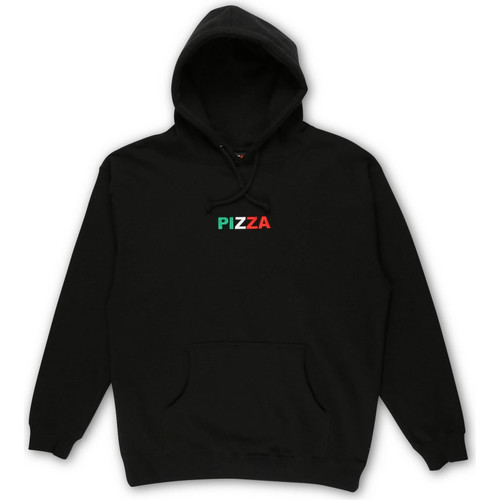 Oblečenie Muž Mikiny Pizza Sweat tri logo hood Čierna