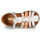 Topánky Dievča Sandále GBB PERLE Biela / Oranžová