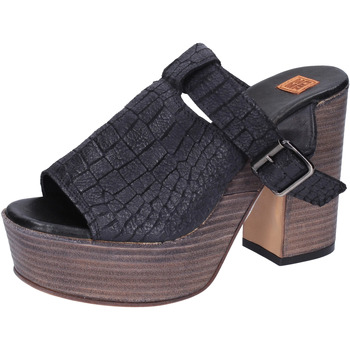 Topánky Žena Sandále Moma BK101 Čierna