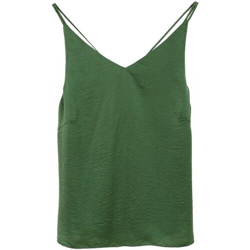 Oblečenie Žena Tielka a tričká bez rukávov See U Soon 20112111 Zelená