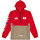 Oblečenie Muž Saká a blejzre Huf Jacket flags anorak Červená