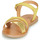 Topánky Dievča Sandále Geox J SANDAL EOLIE GIRL Žltá / Zlatá