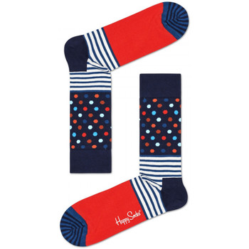 Spodná bielizeň Muž Ponožky Happy Socks Stripes and dots sock Viacfarebná