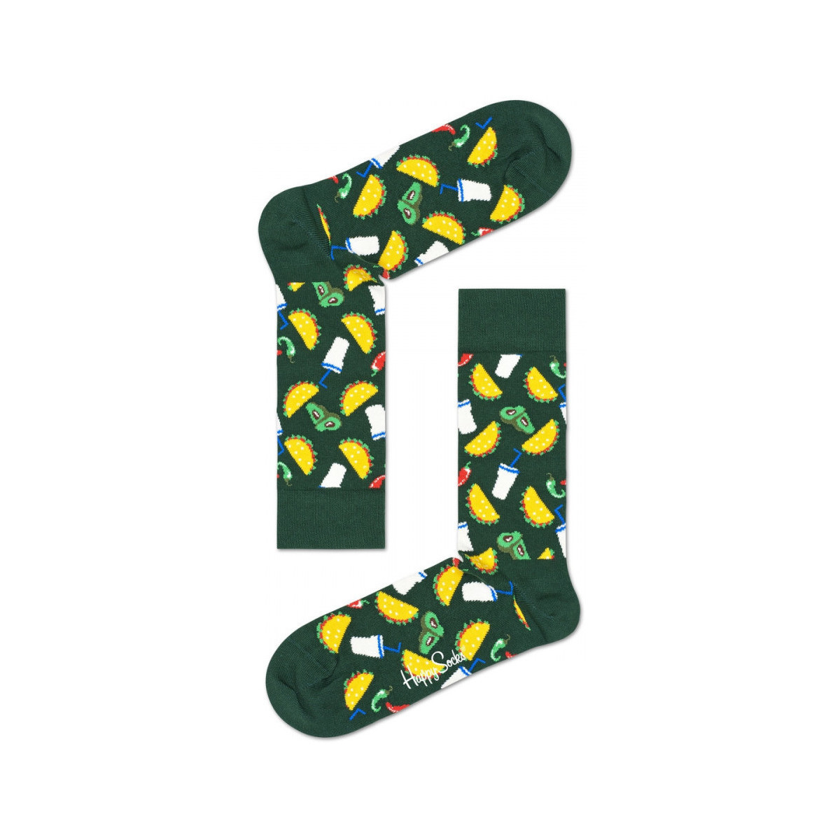 Spodná bielizeň Ponožky Happy socks Taco sock Viacfarebná