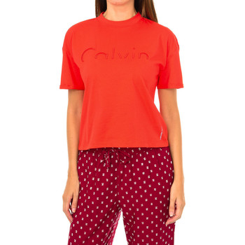 Oblečenie Žena Tričká s krátkym rukávom Calvin Klein Jeans J20J206171-690 Červená