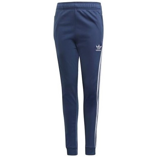 Oblečenie Dievča Nohavice adidas Originals Sst Pants Námornícka modrá