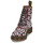 Topánky Žena Polokozačky Dr. Martens 1460 PASCAL Čierna / Biela / Červená