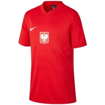 Nike JR Polska Breathe Football Červená