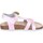 Topánky Dievča Sandále Smiley BK512 Ružová