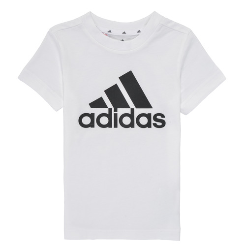 Oblečenie Chlapec Tričká s krátkym rukávom Adidas Sportswear B BL T Biela