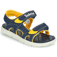 Topánky Deti Sandále Timberland PERKINS ROW 2-STRAP Modrá / Žltá
