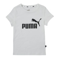 Oblečenie Dievča Tričká s krátkym rukávom Puma ESS TEE Biela