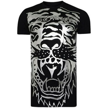 Oblečenie Muž Tričká s krátkym rukávom Ed Hardy - Big-tiger t-shirt Čierna