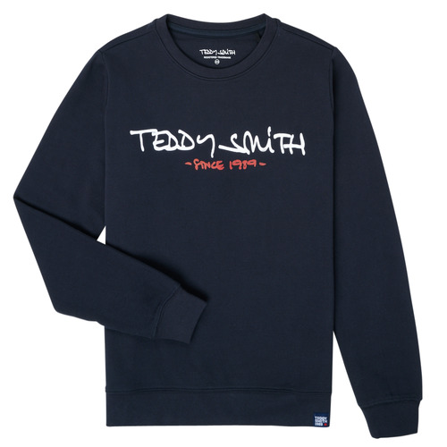 Oblečenie Chlapec Mikiny Teddy Smith S-MICKE Námornícka modrá