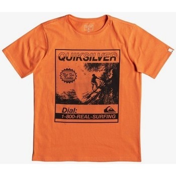 Oblečenie Chlapec Tričká s krátkym rukávom Quiksilver CAMISETA NIO  EQBZT03939 Oranžová