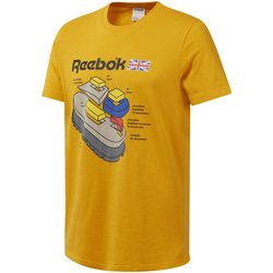 Oblečenie Muž Tričká s krátkym rukávom Reebok Sport DT8125 žltá