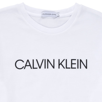 Calvin Klein Jeans INSTITUTIONAL T-SHIRT Biela