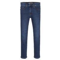 Oblečenie Chlapec Rifle Skinny
 Calvin Klein Jeans ESSENTIAL ROYAL BLUE STRETCH Modrá