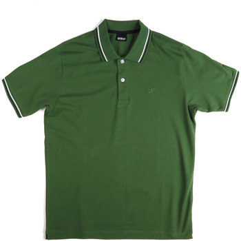 Oblečenie Muž Polokošele s krátkym rukávom Key Up 2Q70G 0001 Zelená