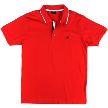 Oblečenie Muž Tričká a polokošele Key Up 2Q711 0001 Červená