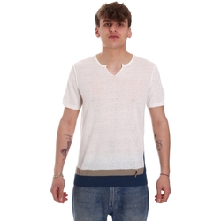 Oblečenie Muž Tričká s krátkym rukávom Gaudi 011BU53021 Béžová