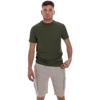 Oblečenie Muž Tričká s krátkym rukávom Sseinse ME1548SS Zelená