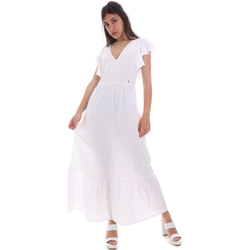 Oblečenie Žena Dlhé šaty Gaudi 011BD15039 Biely