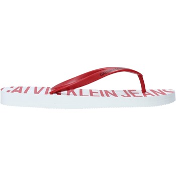 Topánky Žena Žabky Calvin Klein Jeans B4R0902 Červená