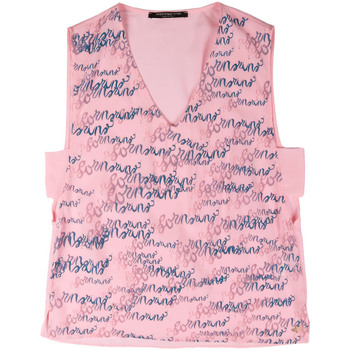 Oblečenie Žena Tielka a tričká bez rukávov Fornarina BERT486C97366 Ružová