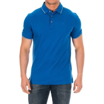 Oblečenie Muž Polokošele s krátkym rukávom Hackett HM561517-501 Modrá