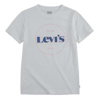 Oblečenie Chlapec Tričká s krátkym rukávom Levi's 9ED415-001 Biela