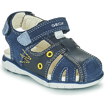 Topánky Chlapec Sandále Geox SANDAL DELHI BOY Námornícka modrá