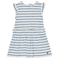 Oblečenie Dievča Krátke šaty Petit Bateau MILANAIS Viacfarebná