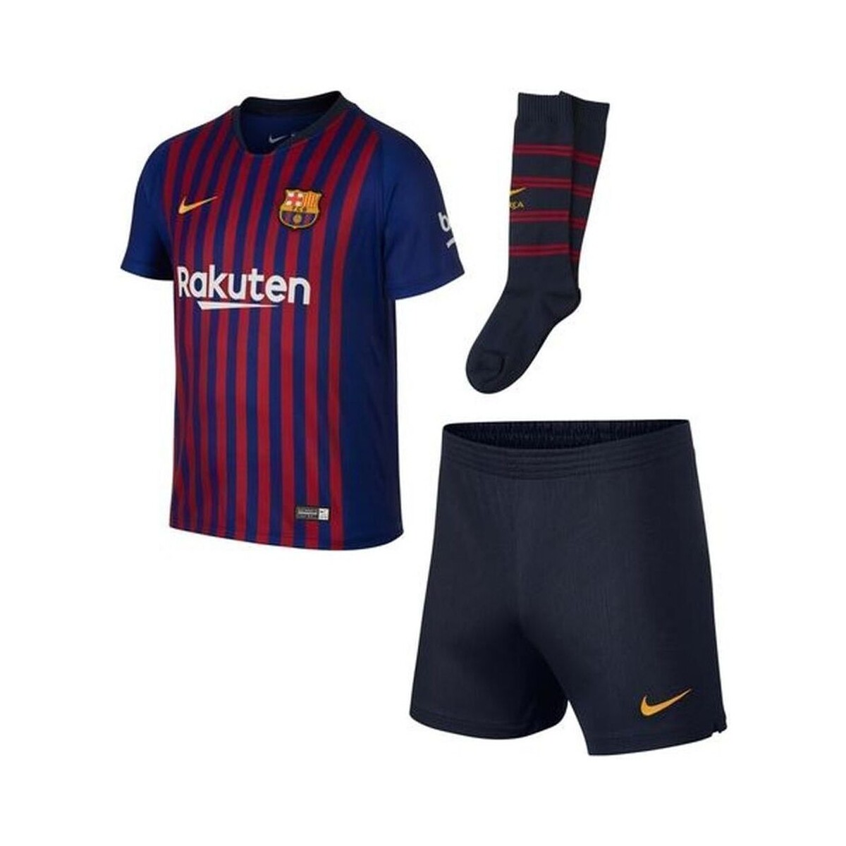 Oblečenie Chlapec Súpravy vrchného oblečenia Nike FCB MINIKIT 18 Modrá