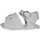Topánky Chlapec Detské papuče Colores 10076-15 Biela