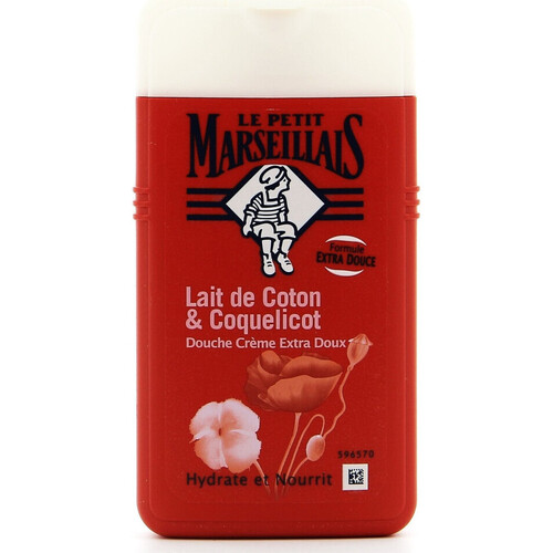 krasa Žena Prípravky do sprchy a kúpeľa Le Petit Marseillais Extra Gentle Cream Shower - Cotton Milk & Poppy Other