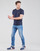 Oblečenie Muž Tričká s krátkym rukávom Polo Ralph Lauren T-SHIRT AJUSTE COL ROND EN PIMA COTON LOGO PONY PLAYER MULTICOLO Modrá