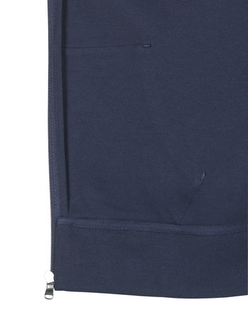 Polo Ralph Lauren SWEATSHIRT A CAPUCHE ZIPPE EN JOGGING DOUBLE KNIT TECH LOGO PONY Námornícka modrá
