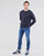 Oblečenie Muž Mikiny Polo Ralph Lauren SWEATSHIRT COL ROND EN JOGGING DOUBLE KNIT TECH LOGO PONY PLAYER Námornícka modrá
