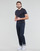 Oblečenie Muž Tričká s krátkym rukávom Polo Ralph Lauren T-SHIRT AJUSTE COL ROND EN COTON LOGO PONY PLAYER Námornícka modrá