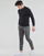 Oblečenie Muž Svetre Polo Ralph Lauren PULL COL ROND AJUSTE EN COTON PIMA LOGO PONY PLAYER Čierna